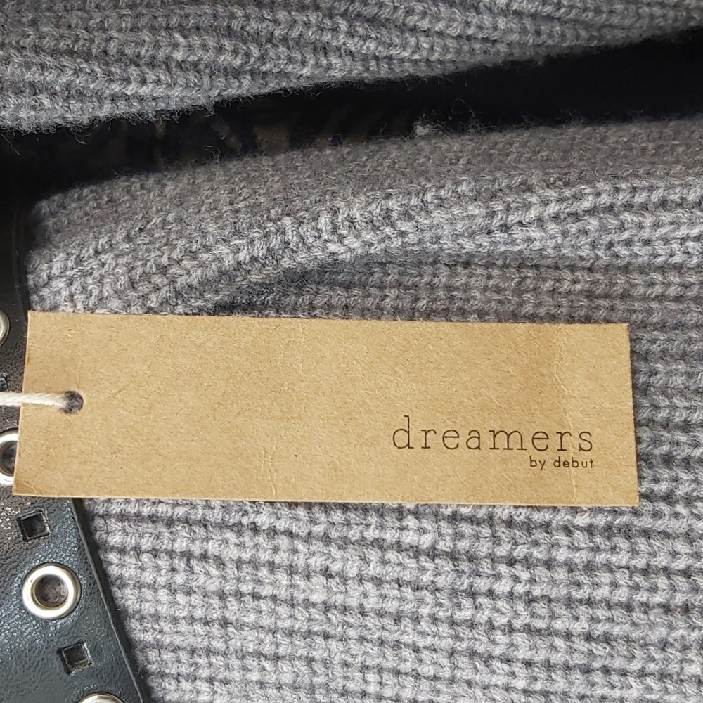Dreamers by Debut Gray Knit Dress - Picture 10 of 10